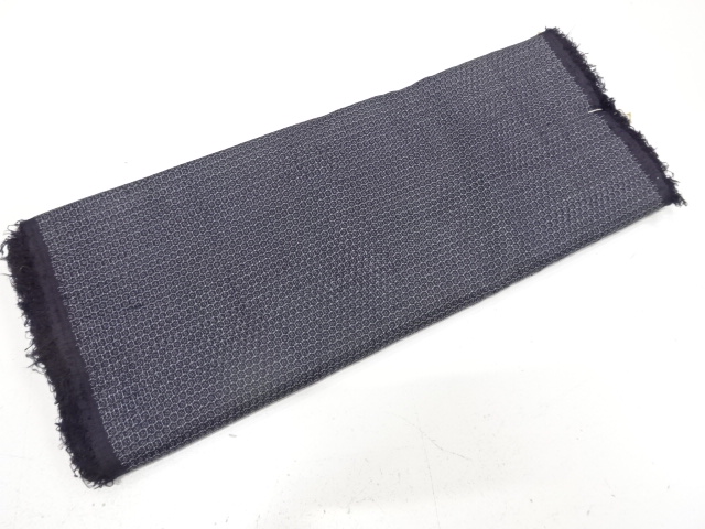 アンティーク　本場正藍泥染大島紬　着物洗い張り